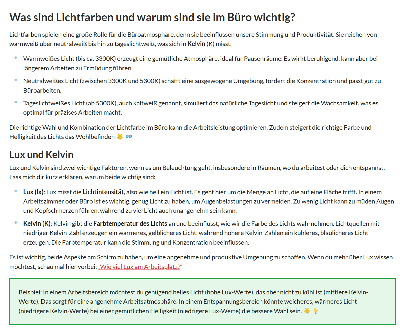 Affiliate Nischenseite Schreibtisch Checker